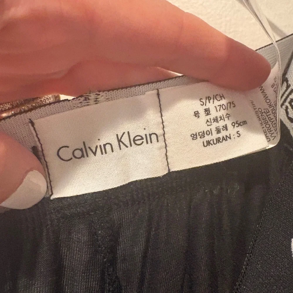 Calvin Klein Lounge Pants Women S Black Body Modal Soft Logo Waistband NWT